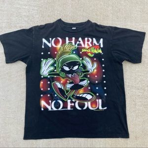 1996 Space Jam Marvin the Martian Vintage Shirt